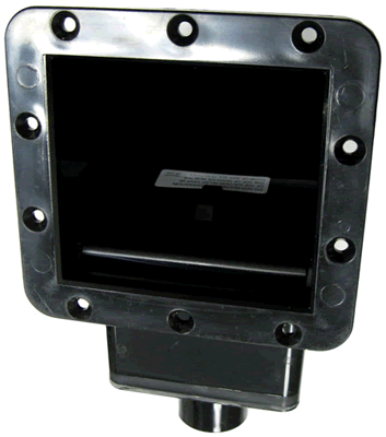 Front Access Skimmer Black